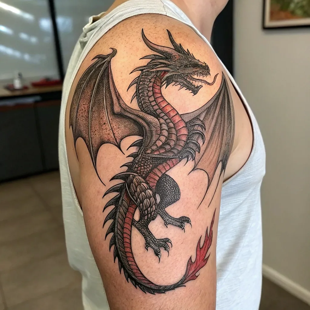 Dragon Tattoo Design